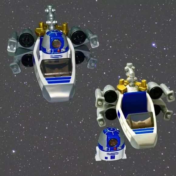 Star Wars Disney Doorables R2D2 Galactic Cruisers RARE NEW SEALED BOX R2-D DROID - Picture 11 of 11